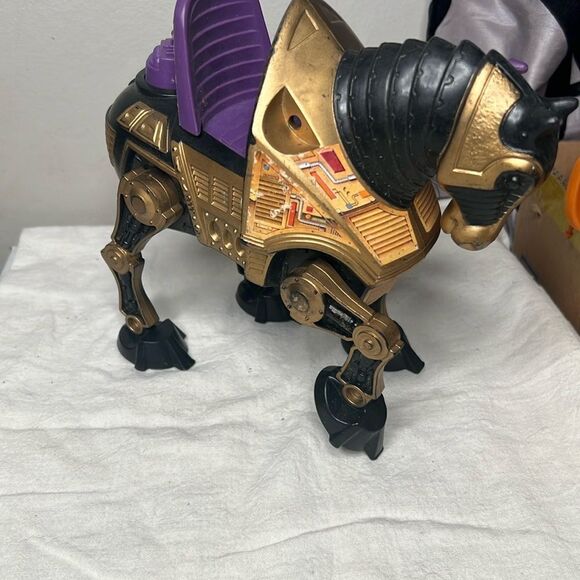 He-Man MOTU 1983 Skeletor's Night Stalker Horse - Missing 1 Weapon & Tail - Picture 2 of 9